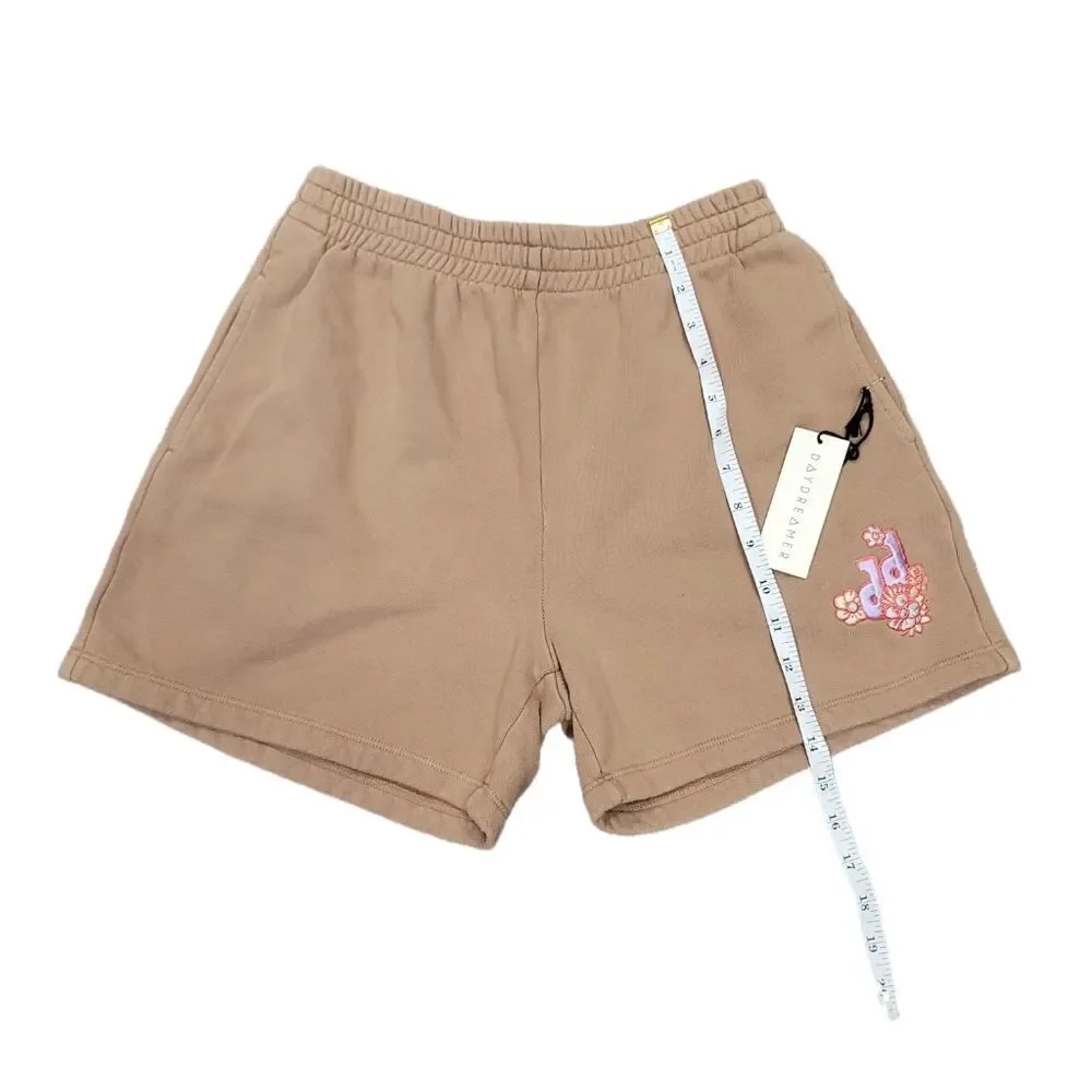 Daydreamer Flower Logo Boyfriend Sweat Shorts